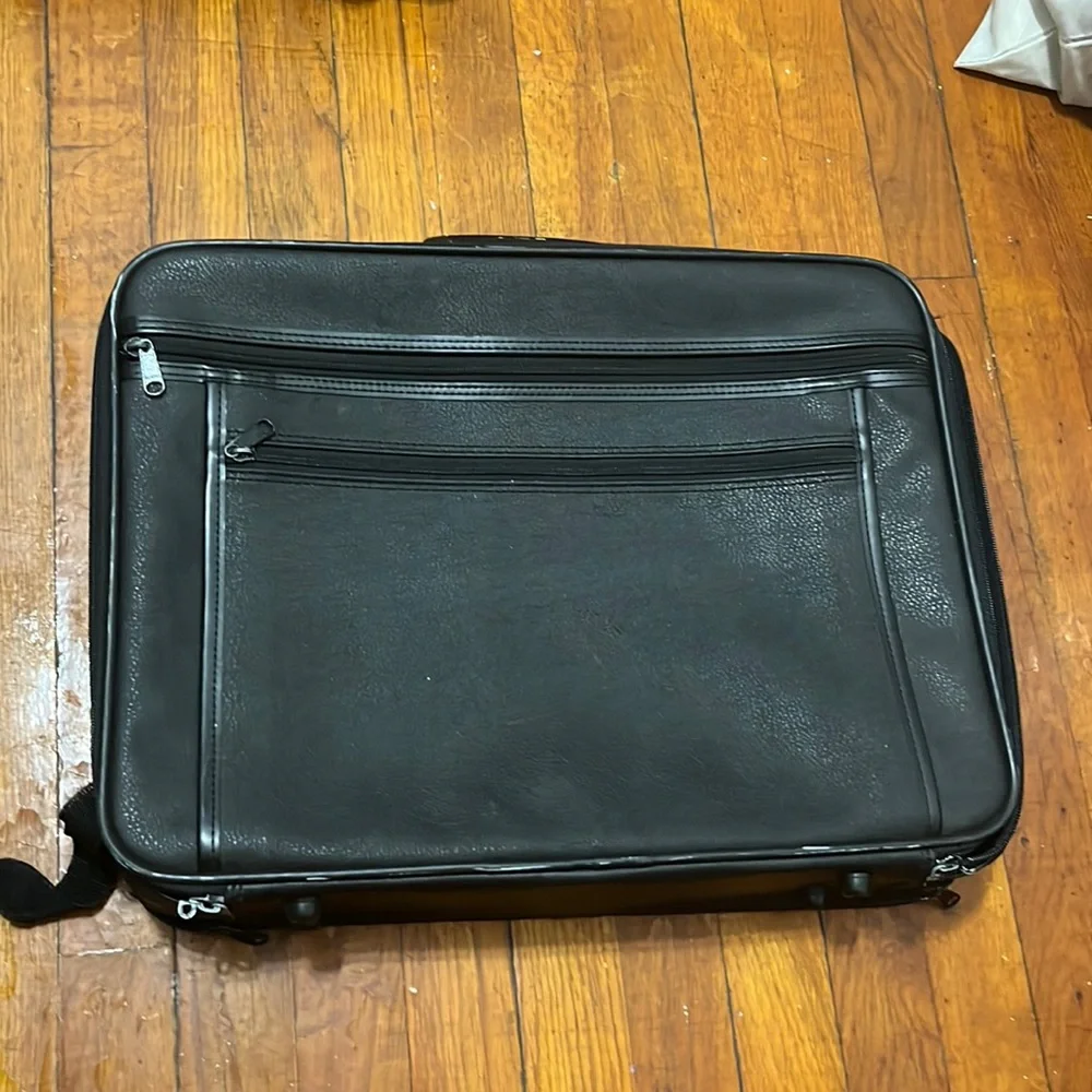 Black Leather Briefcase